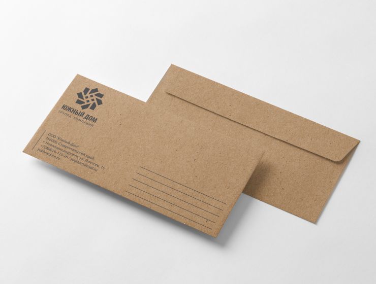 Печать на крафт конвертах