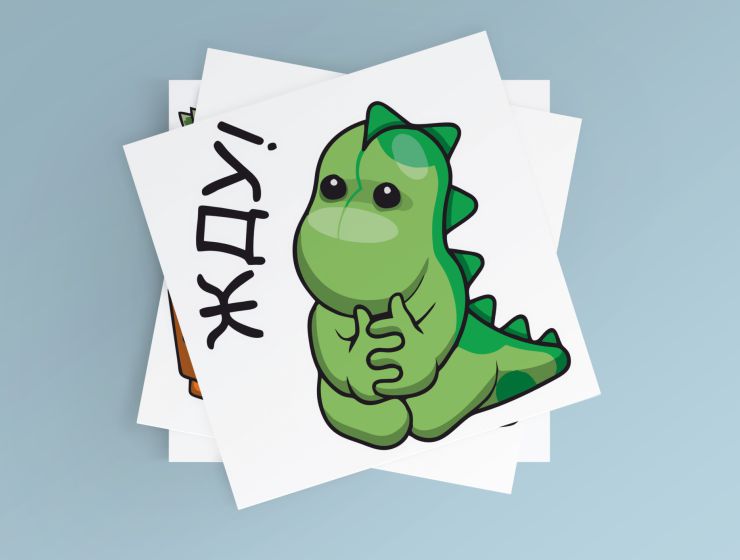 Изготовление наклеек