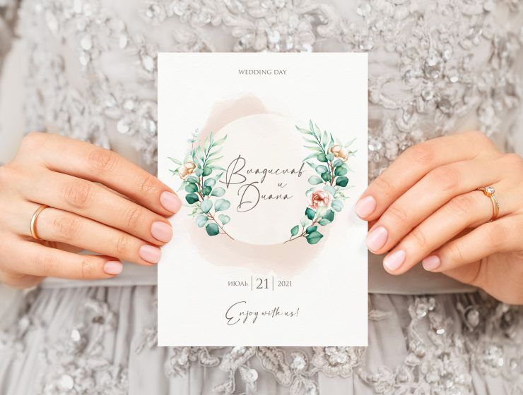 Печать пригласительных на свадьбу